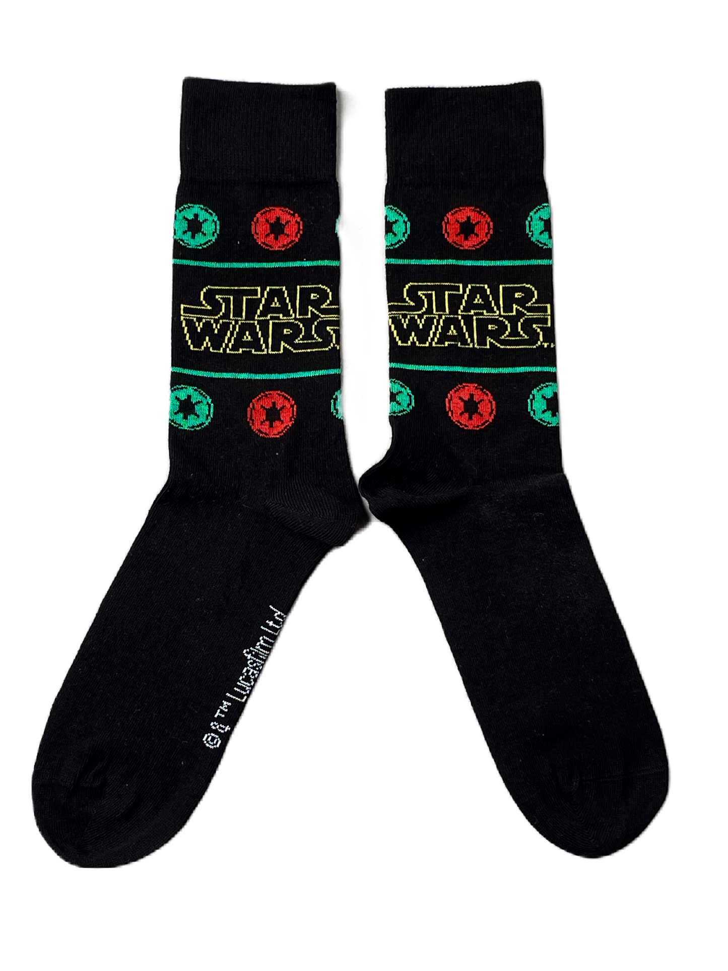 Star Wars Christmas Black Mens Socks