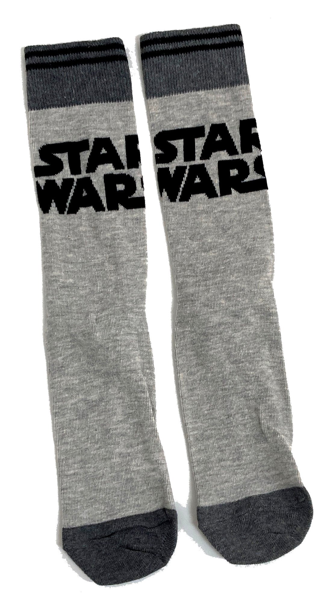 Star Wars Grey Black Classic Mens Socks