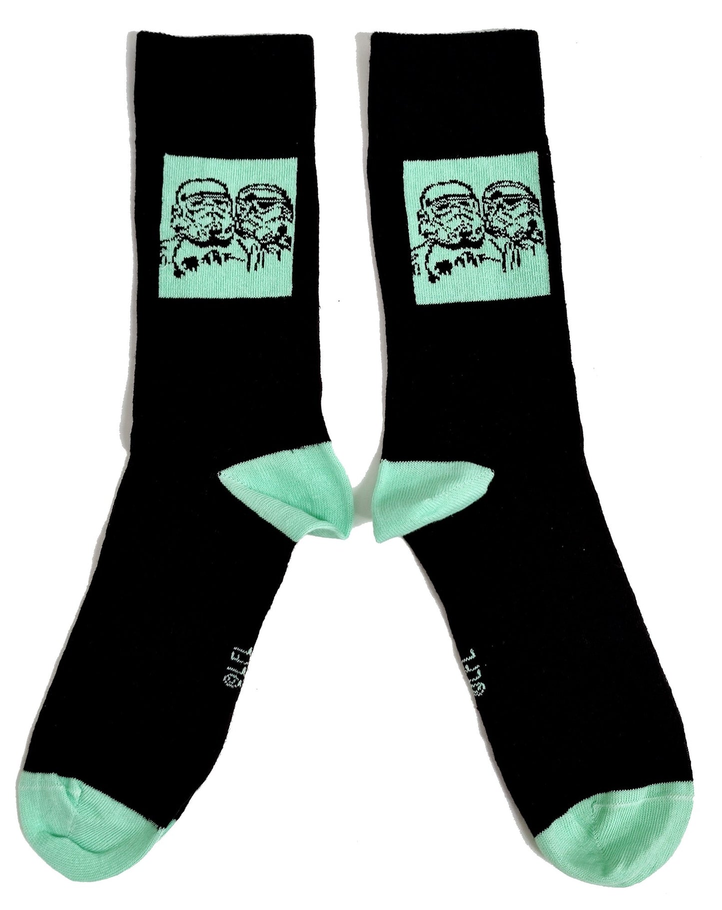 Star Wars Stormtroopers Green Mens Socks