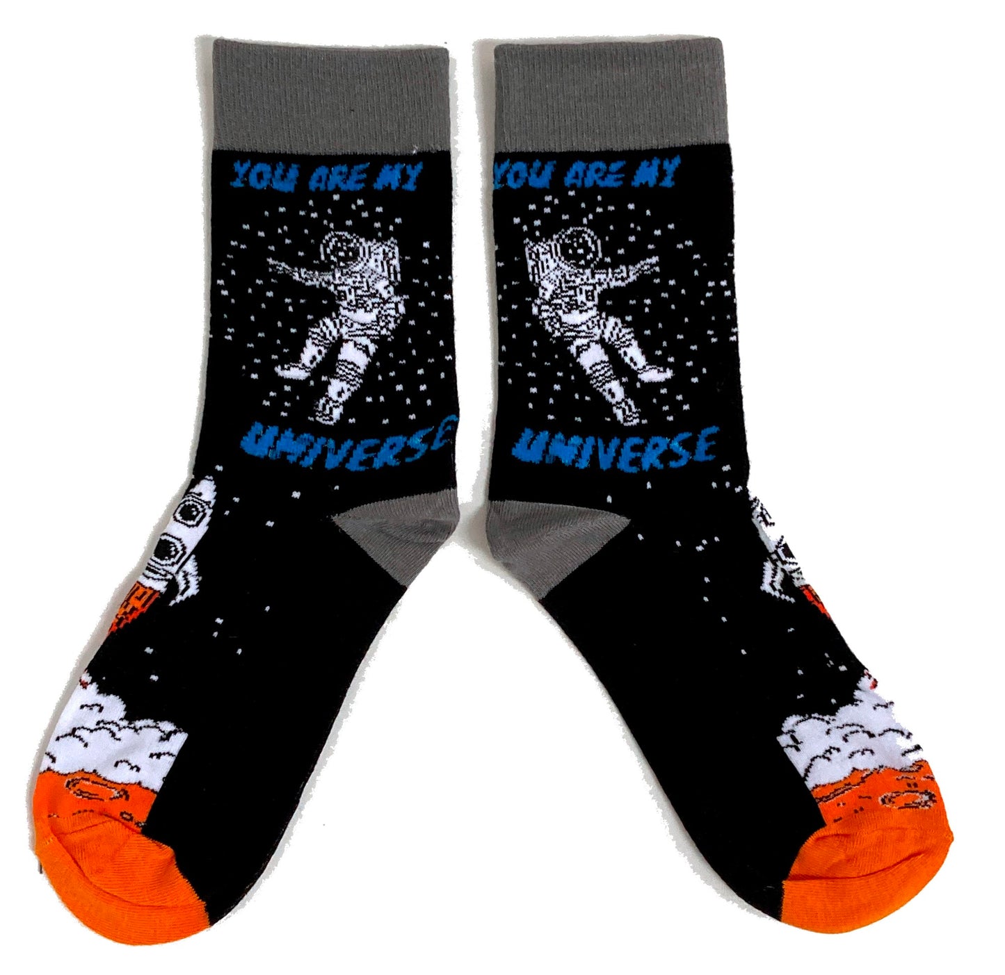 You Are My Universe Astronaut Mens Socks
