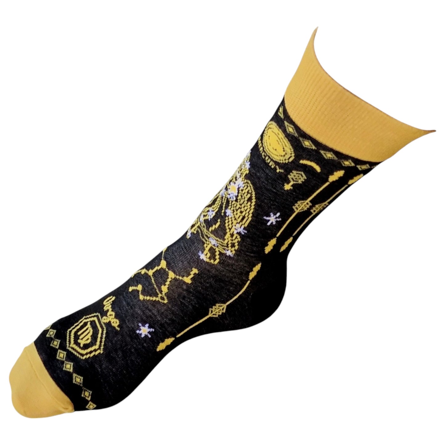 Virgo Birthday Aug 23-Sep 22 Virgin Zodiac Star Sign Constellation Ladies Socks