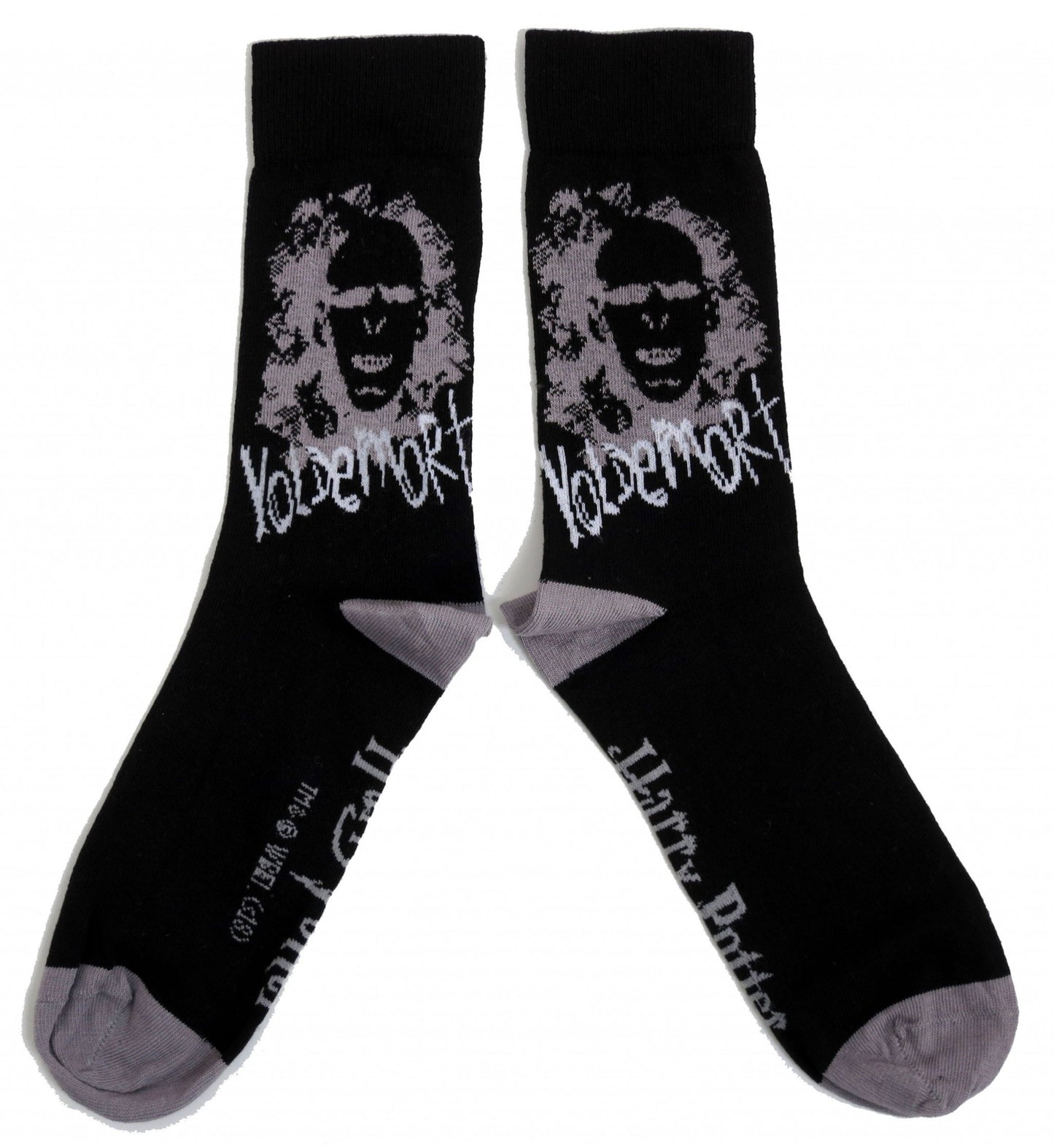 Schwarze Harry Potter Voldermort-Socken für Herren