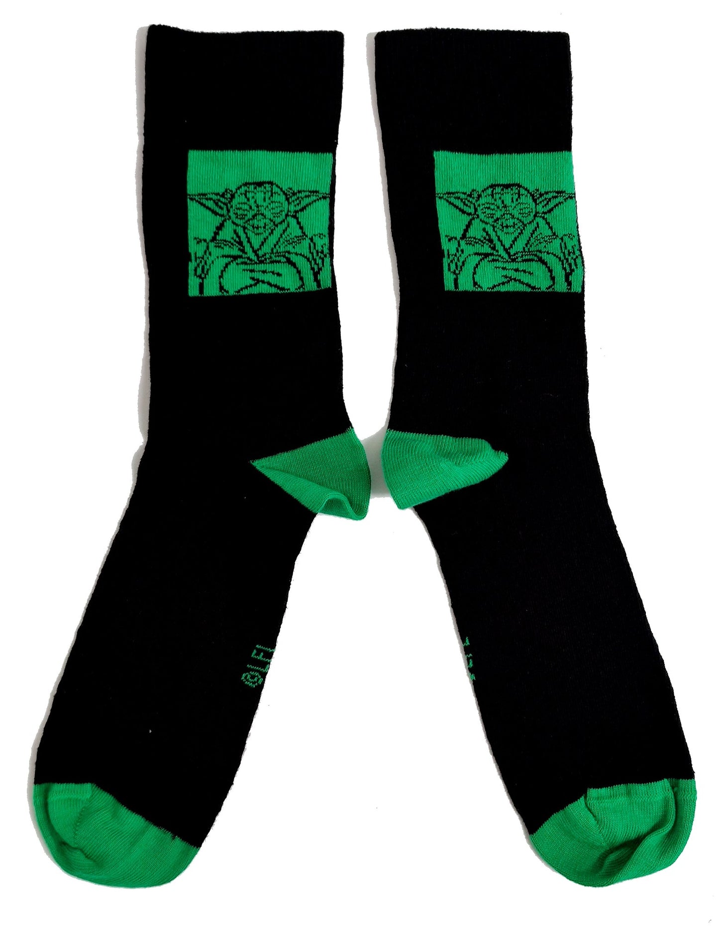 Grüne Star Wars Yoda-Socken für Herren