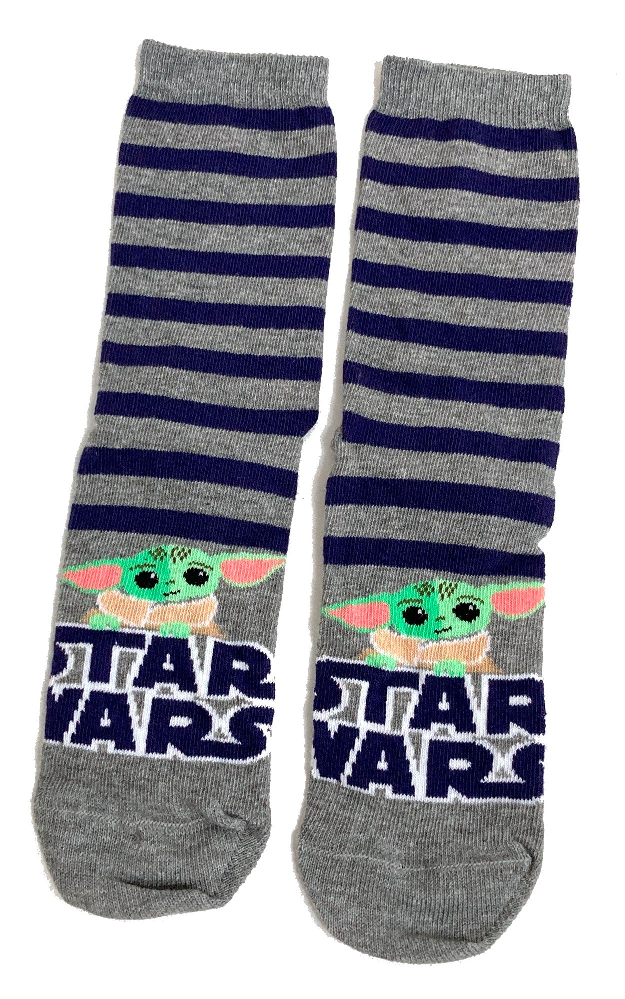 Gestreifte Socken für Damen aus Star Wars Mandalorian The Child