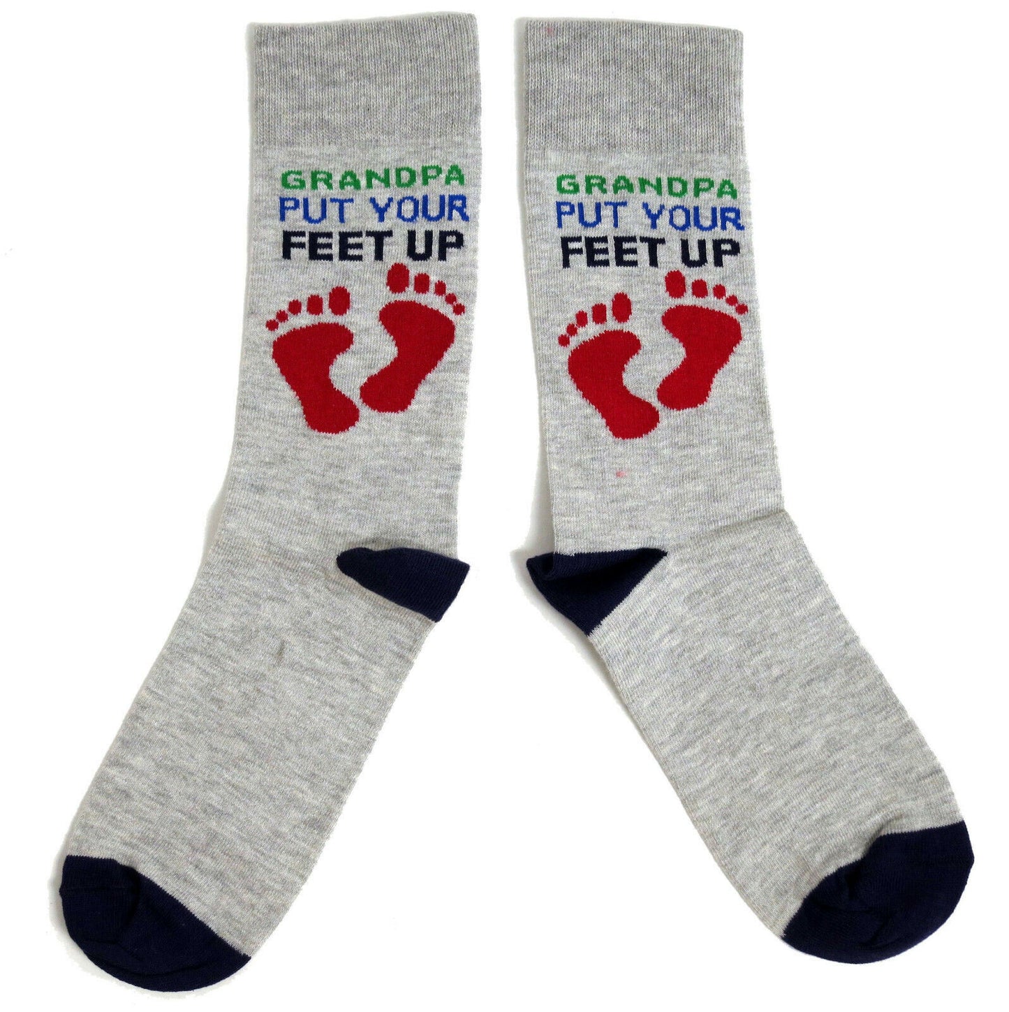 Grandpa Put Your Feet Up Grandad Mens Socks