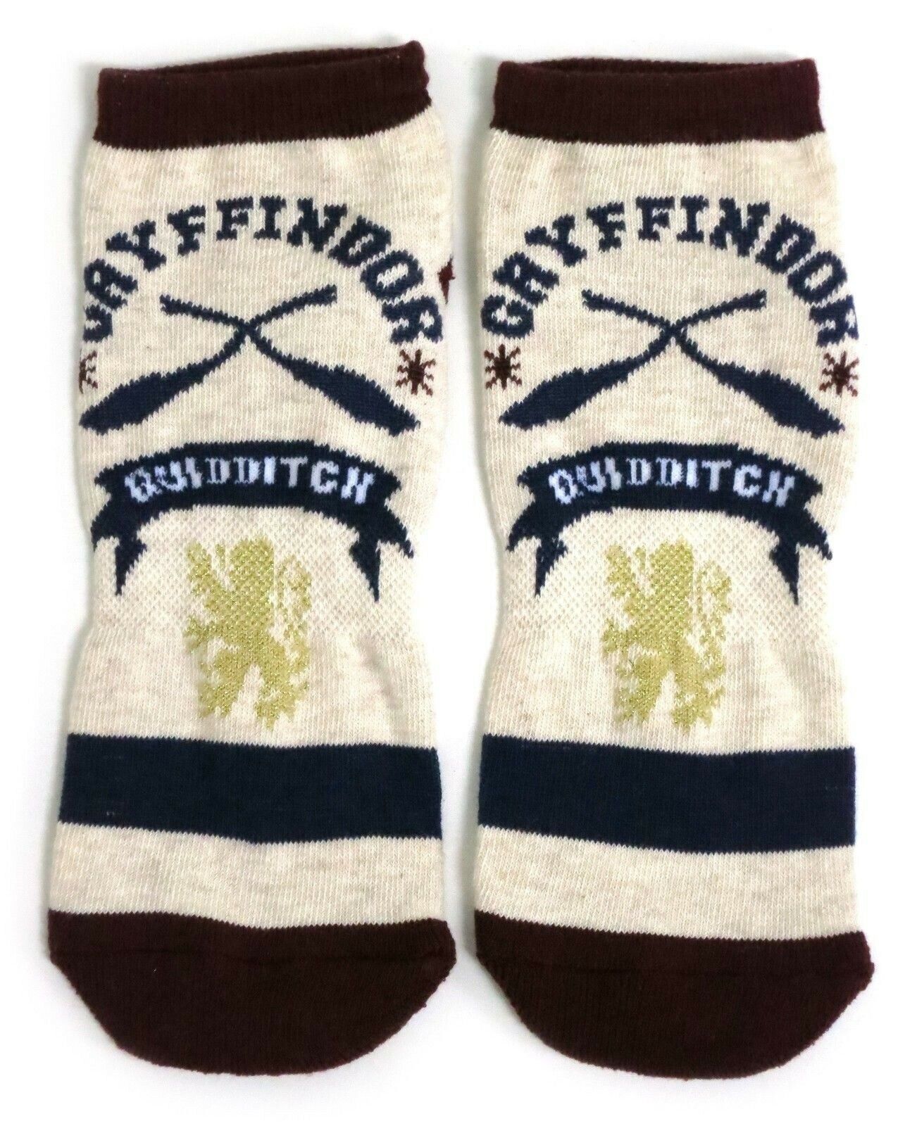 Harry Potter Gryffindor Quidditch Work Out Shoe Liners Ladies Socks