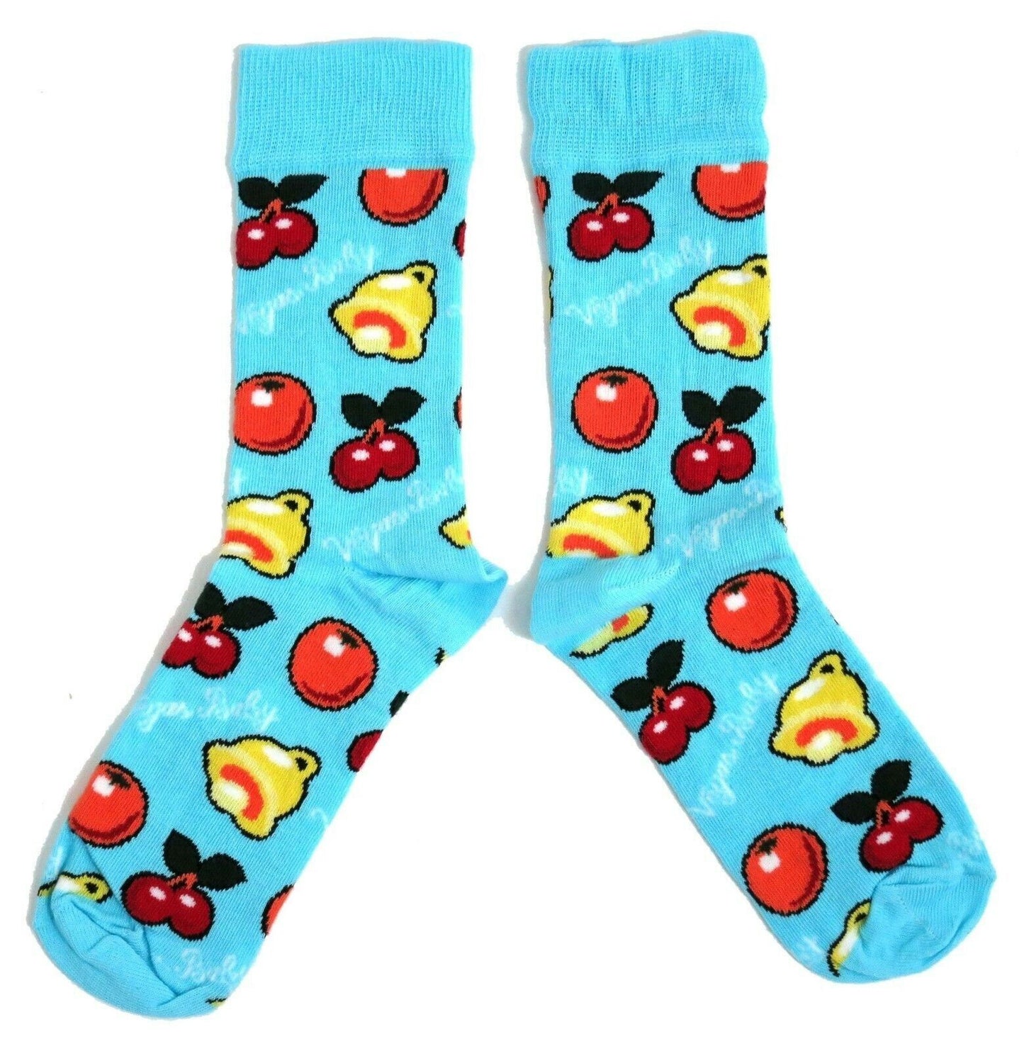 Blue Fruit Machine Vegas Baby Mens Socks