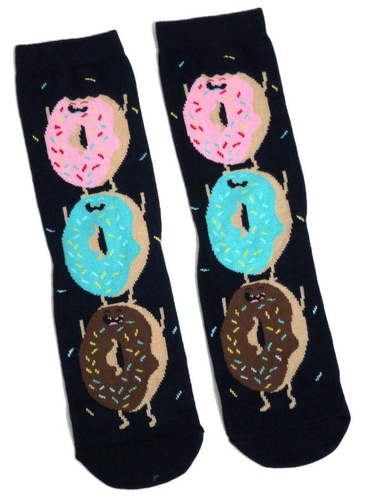 Iced Donuts Doughnuts Ladies Socks