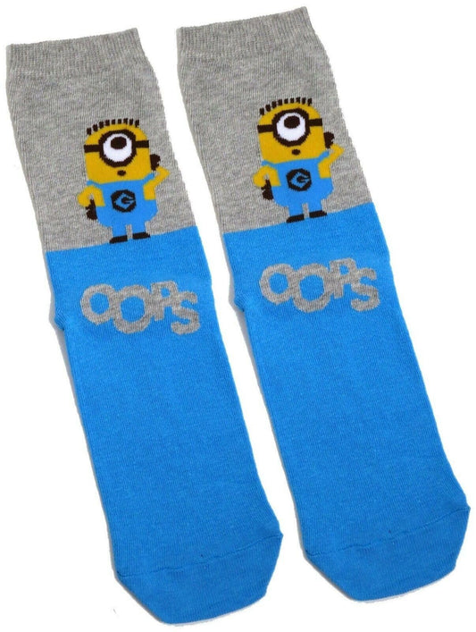 Minions Despicable Me Oops Carl Ladies Socks