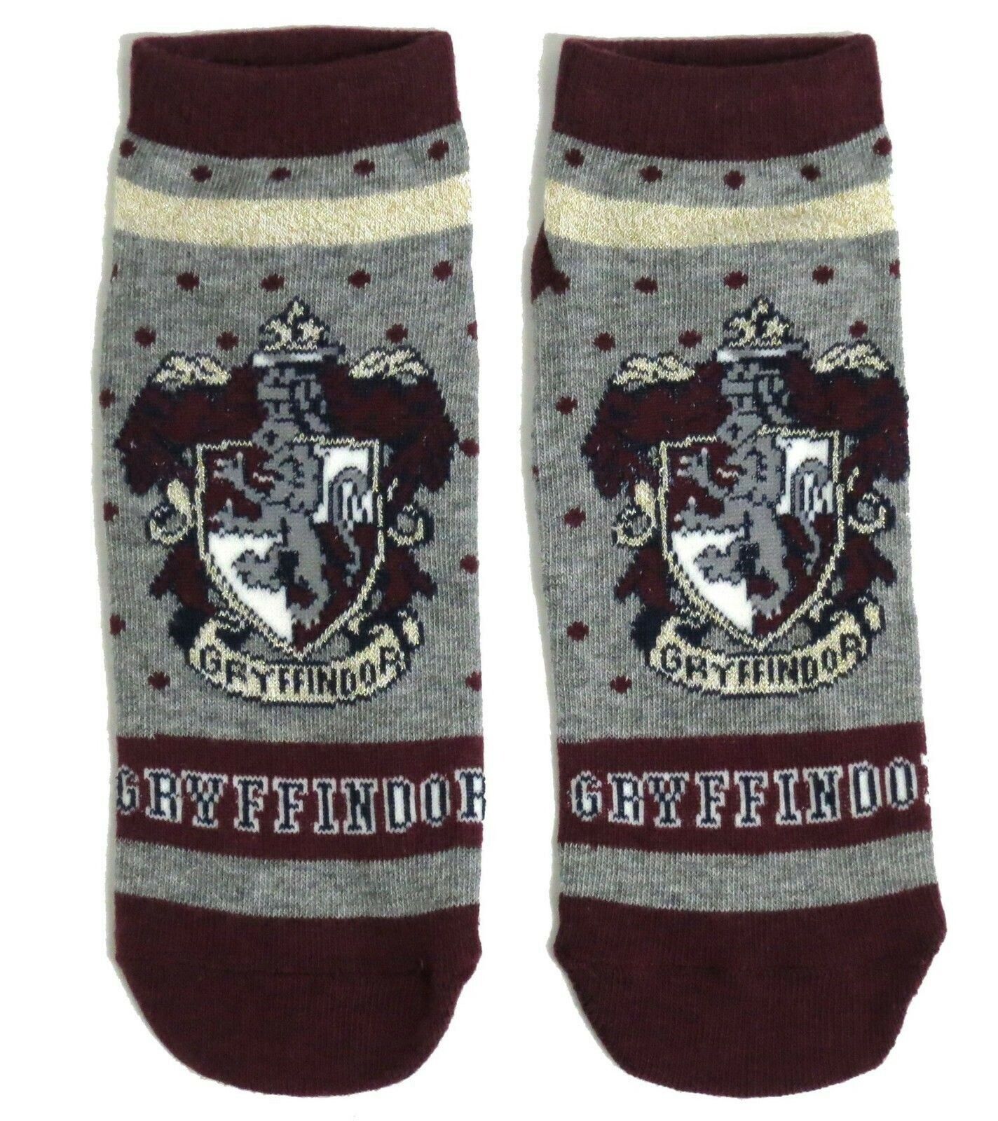 Gryffindor Harry Potter School House Shoe Liners Ladies Socks