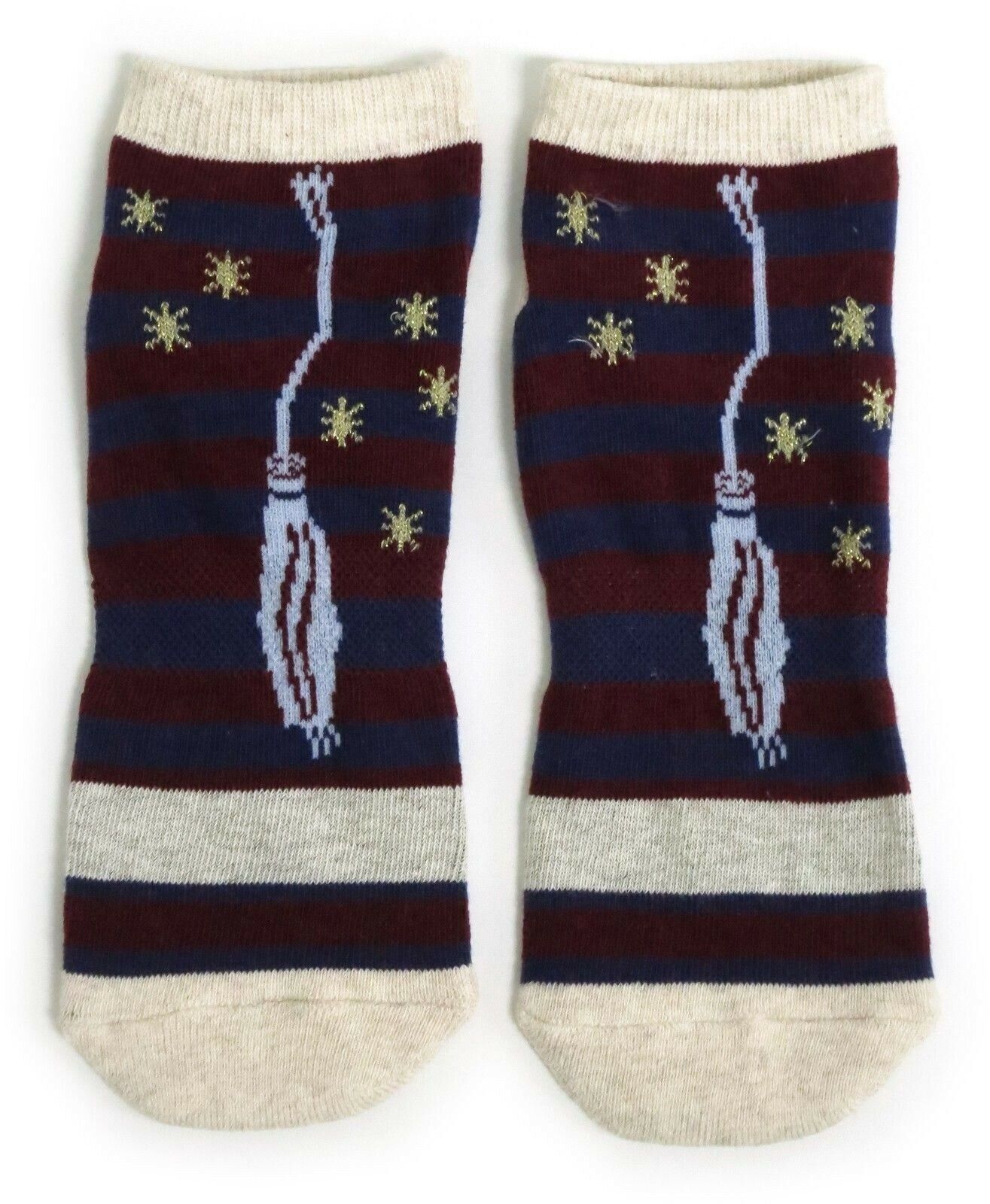 Harry Potter Broomstick Work Out Shoe Liners Ladies Socks