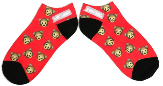 Photo Stretch No Monkey Business Shoe Liners Ladies Socks