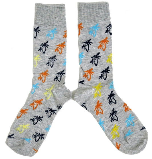 Herrensocken „Tropical Breeze“ mit Palmenmotiv