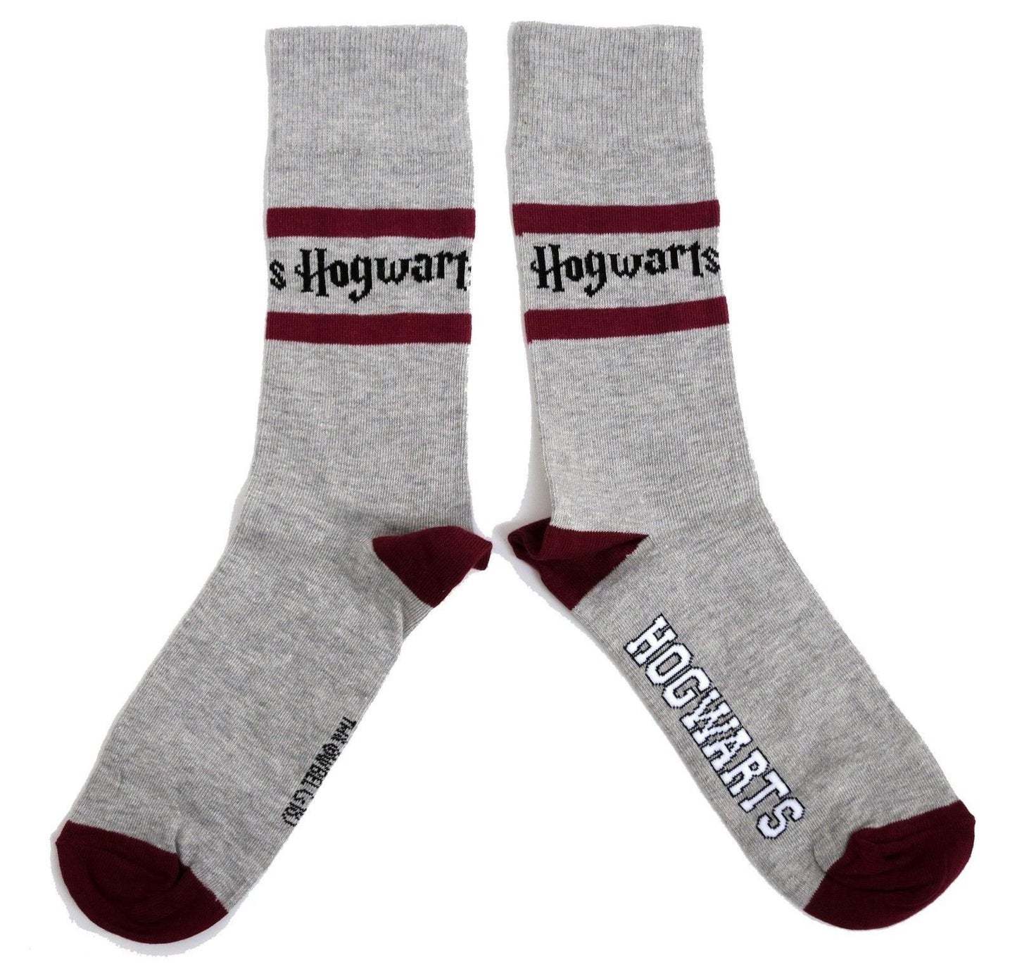 Graue Hogwarts Harry Potter Schulsocken für Herren