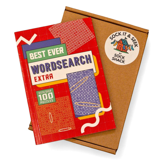 Sock It & Seek Word Search Gift Set Upgrade