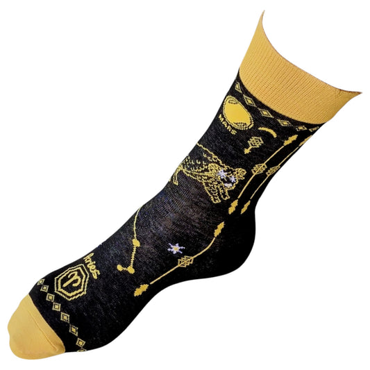 Aries Birthday Mar 21-Apr 19 Ram Zodiac Star Sign Constellation Ladies Socks