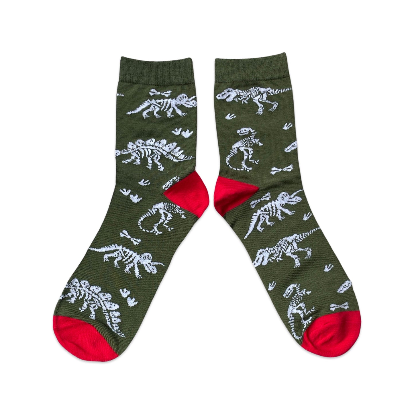 Festive Fossilised Dinosaur Mens Socks