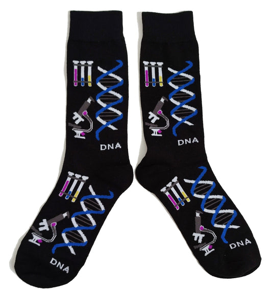Geneticist DNA Double-Helix Mens Socks