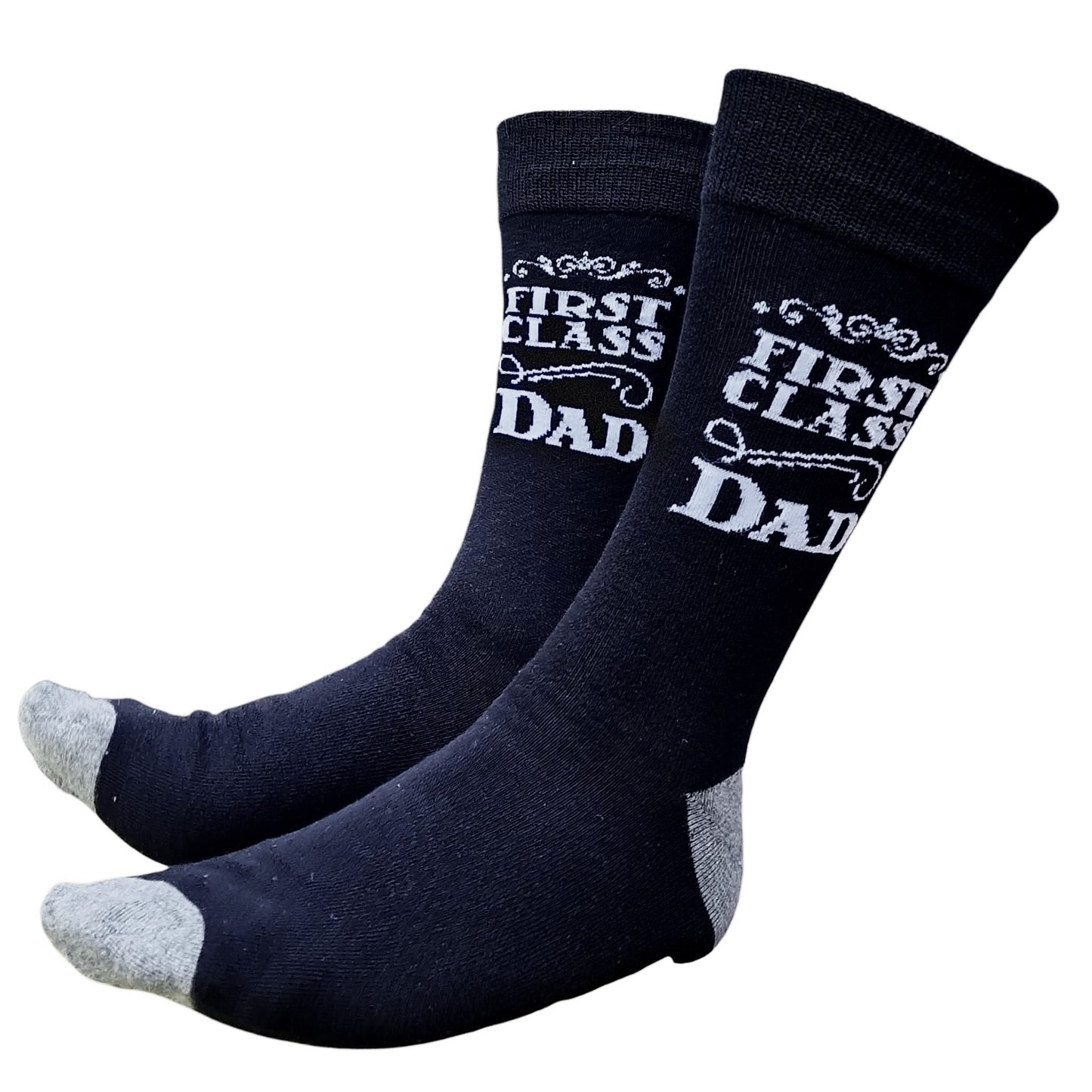First Class Dad Father's Day Mens Cotton Rich Socks & Wax Melts Gift Set