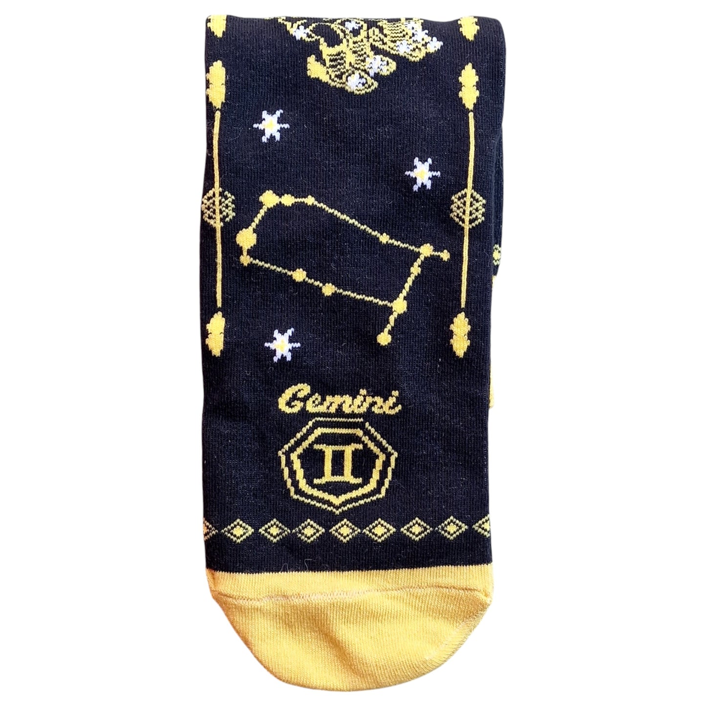 Gemini Birthday May 21-Jun 20 Twins Zodiac Star Sign Constellation Ladies Socks