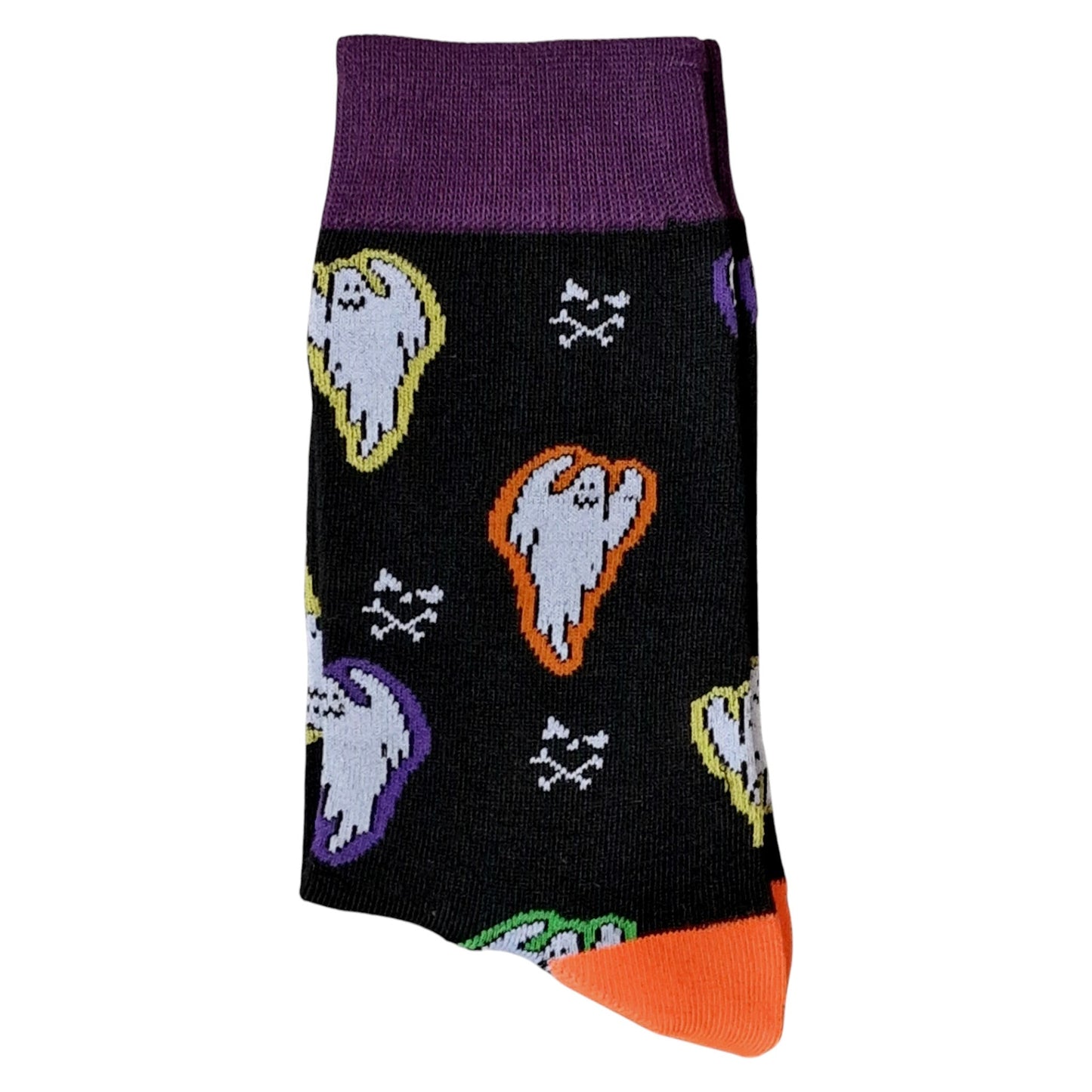 Colourful Ethereal Glowing Phantoms Ghosts In Sheets Mens Black Socks & Wax Melts Gift Set