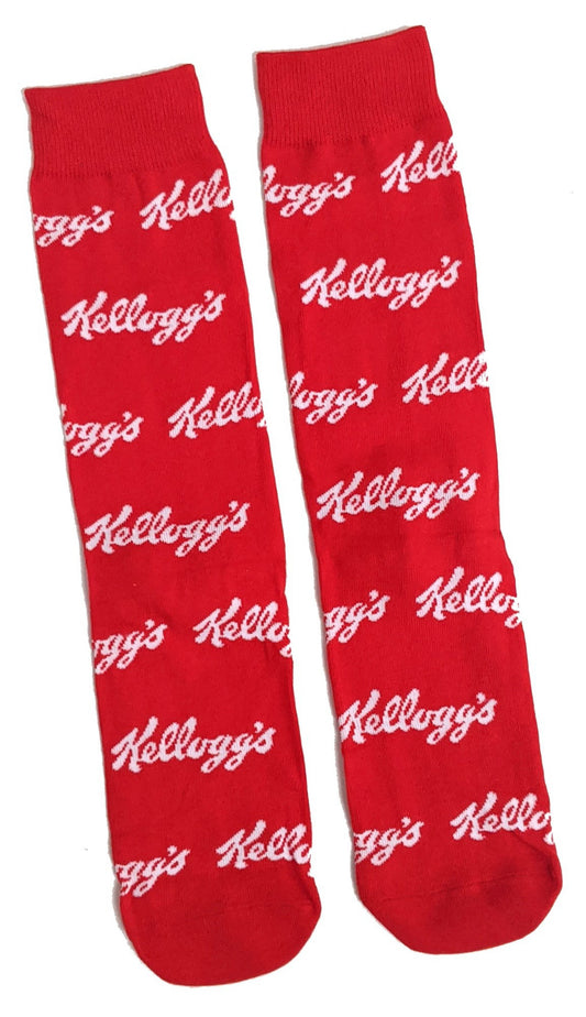 Kellogg's Red & White Logo Mens Socks