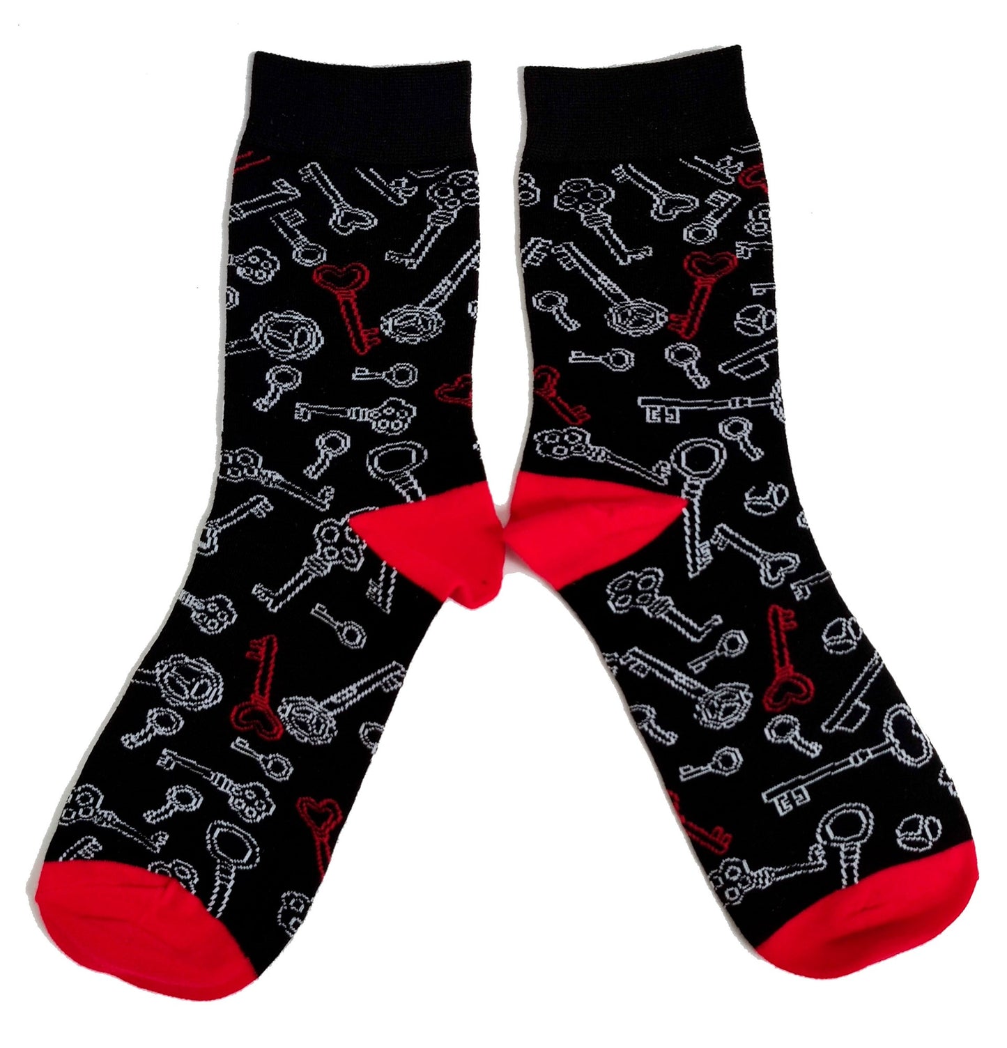 Key To My Heart Romantic Ladies Socks