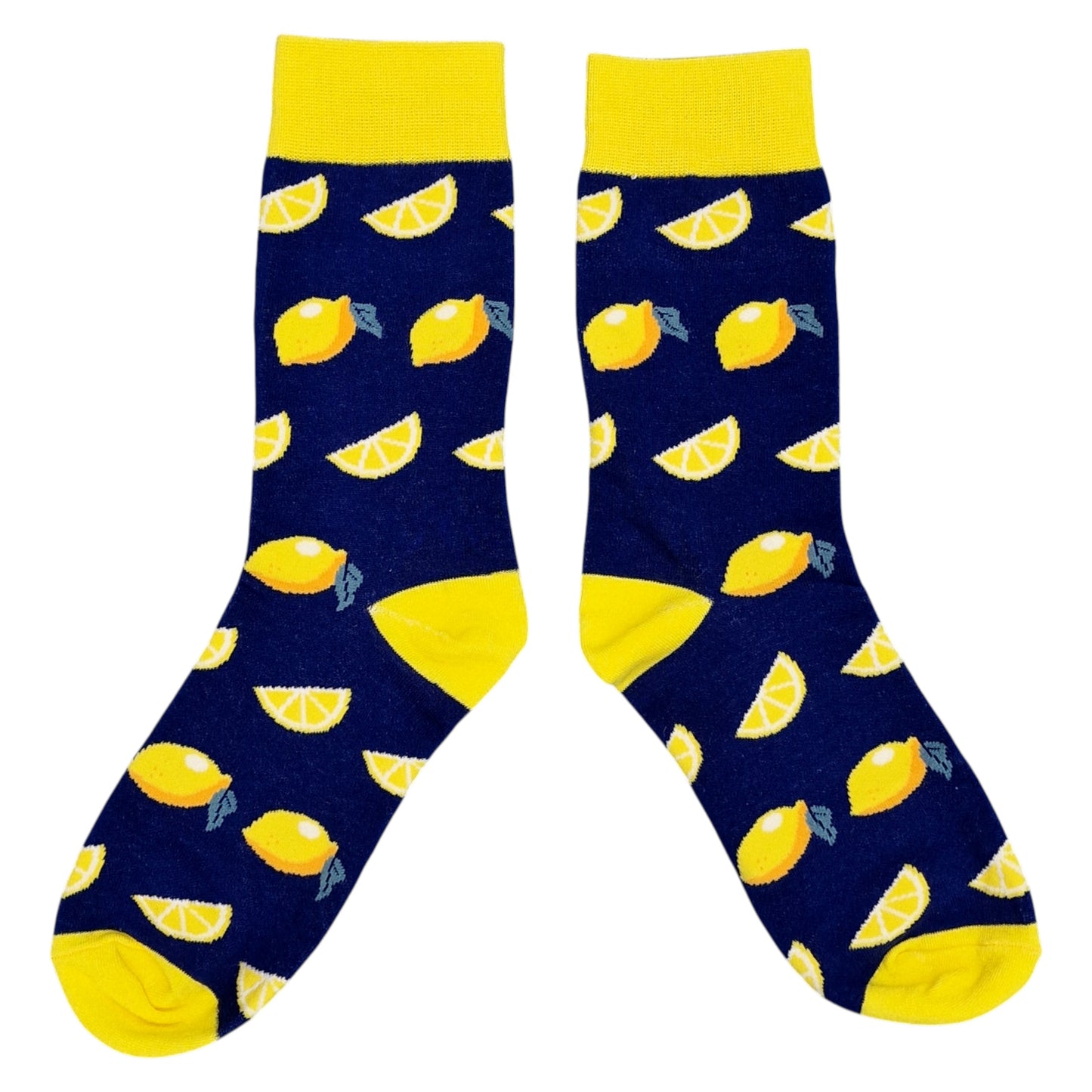 Bitter Lemon Wedges Zesty Fruit Bold Ladies Socks & Wax Melts Gift Set