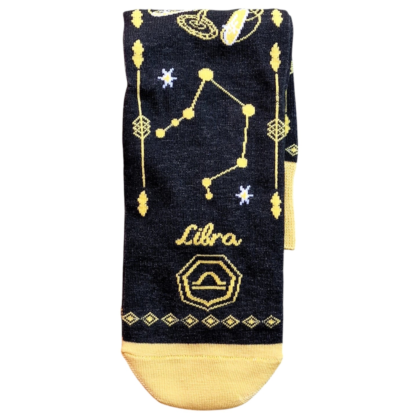 Libra Birthday Sep 23-Oct 22 Scales Zodiac Star Sign Constellation Ladies Socks