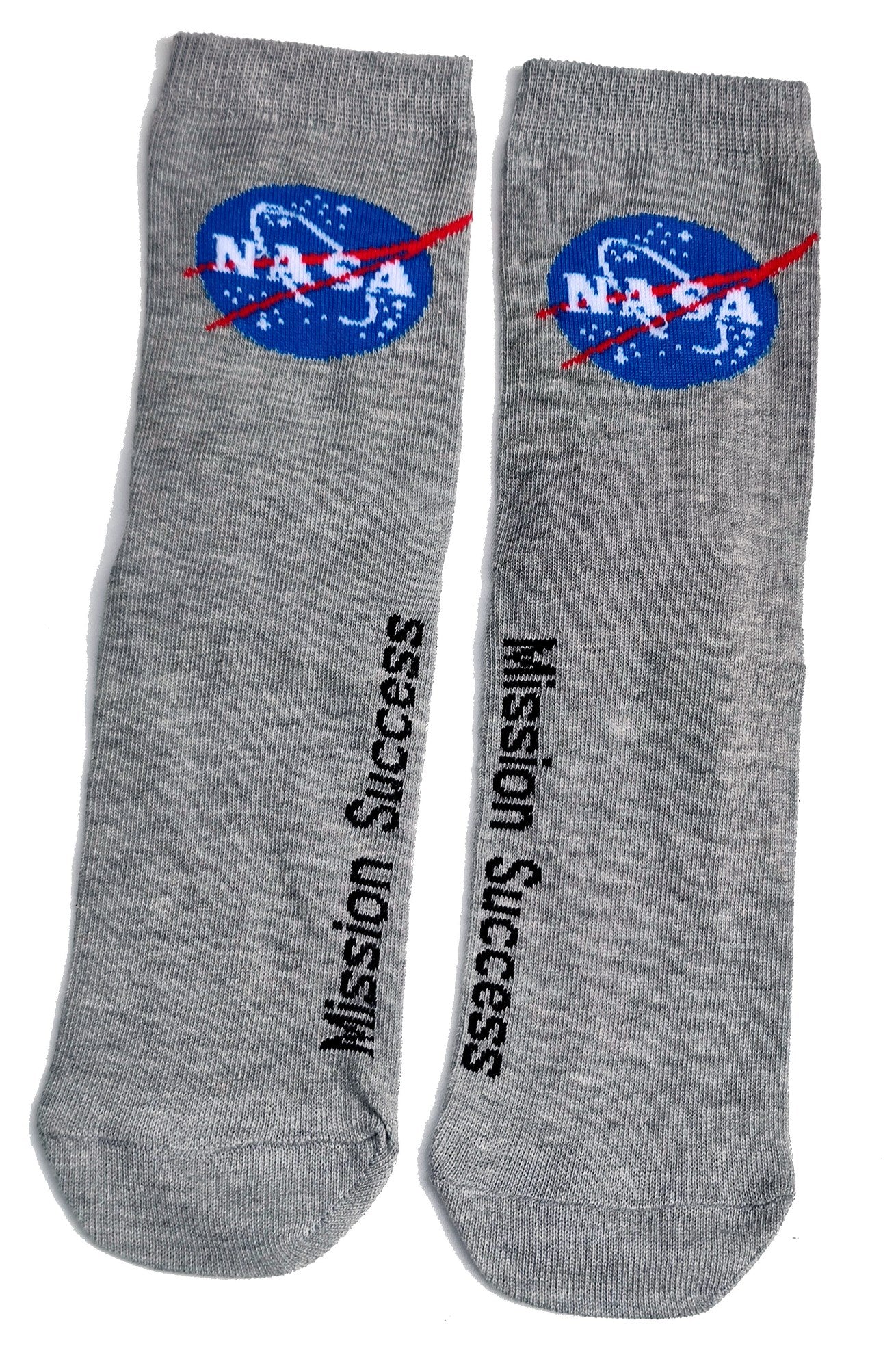 NASA Logo Space Grey Ladies Socks