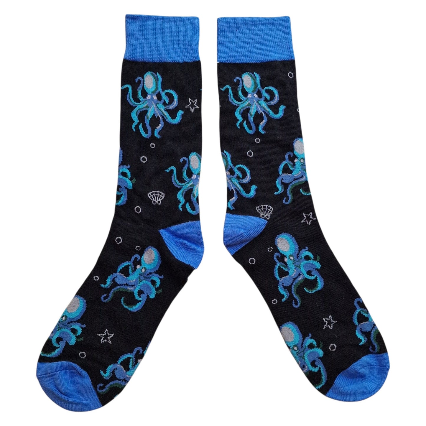 A Curious Consortium Of Octopi Octopus Deep Sea Mens Socks & Wax Melts Gift Set