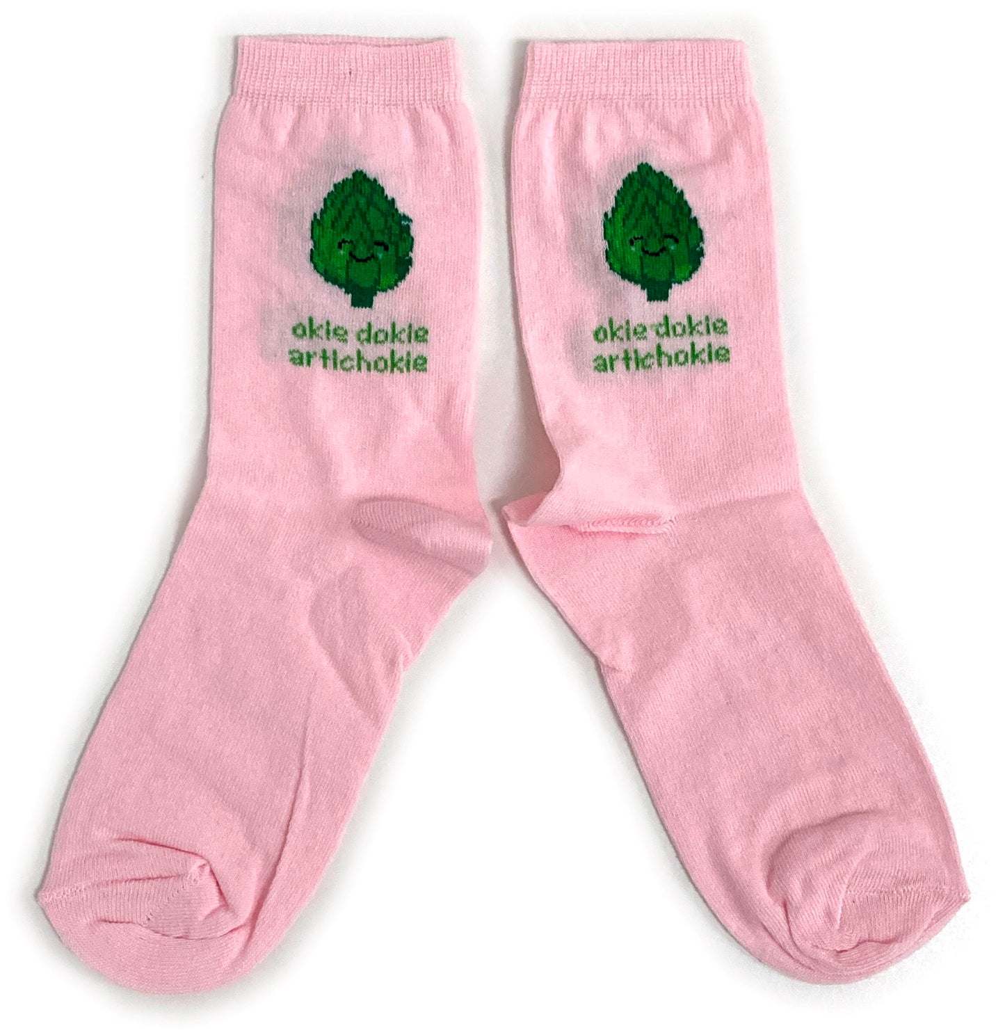 Okie Dokie Artichokie Word Play Ladies Socks