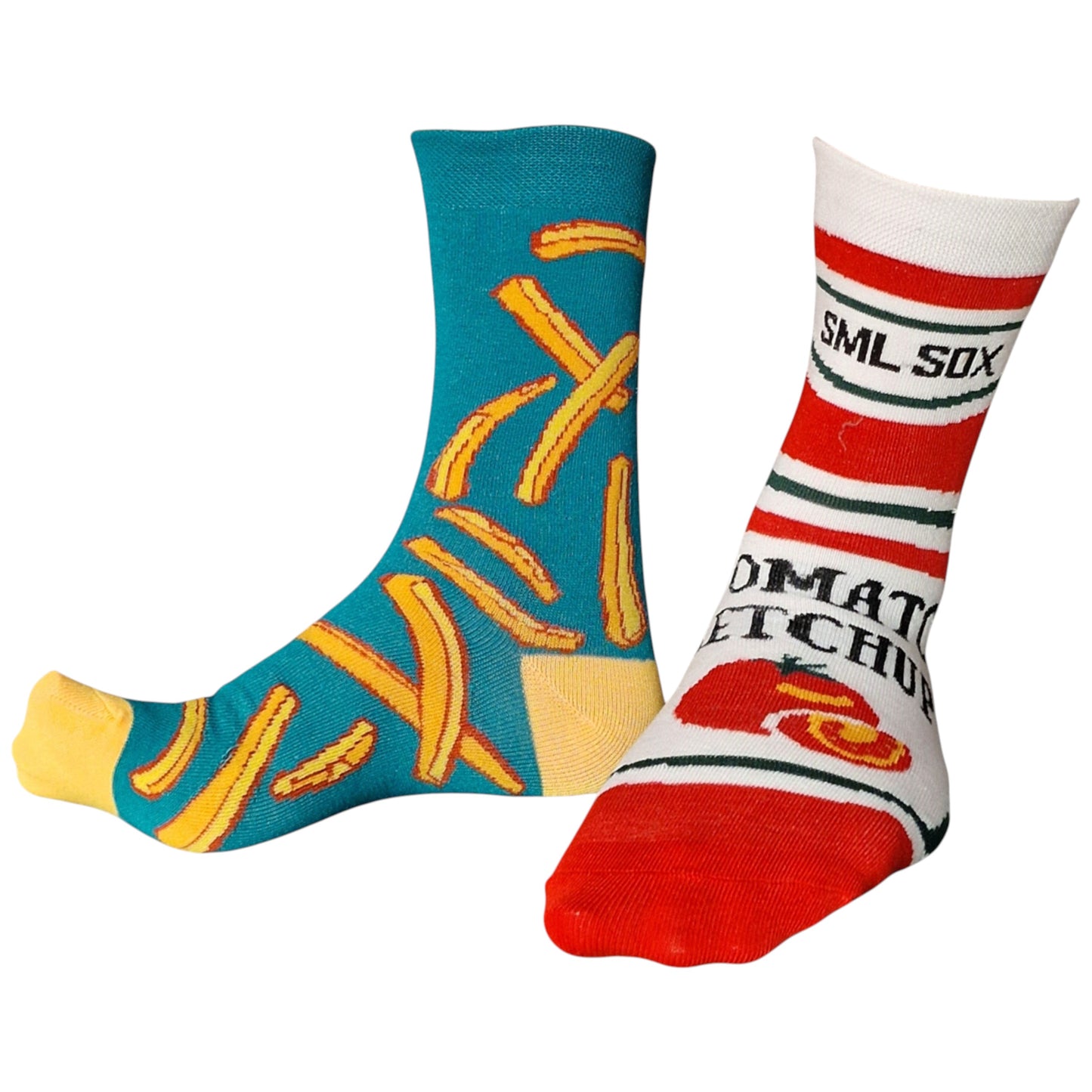 Tomato Ketchup & Chips / French Fries Mens Socks & Wax Melts Gift Set Choice Of Fragrance (Copy)