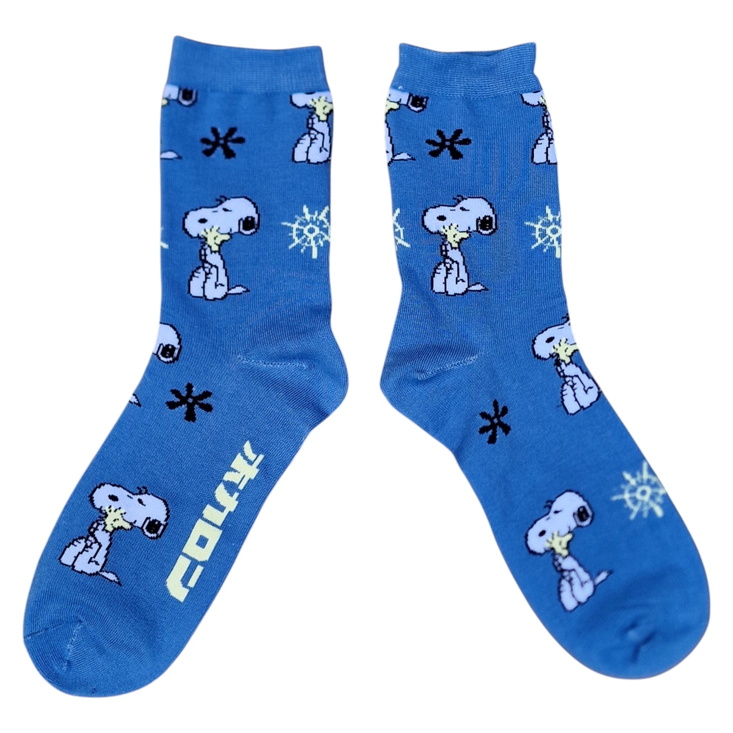 Snoopy Woodstock Hugging Peanuts Cartoon Beagle Dog Mens Socks & Wax Melts Gift