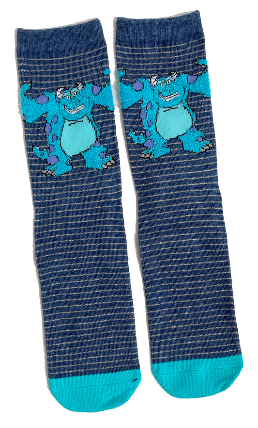 Monsters, Inc Sulley Striped Ladies Socks