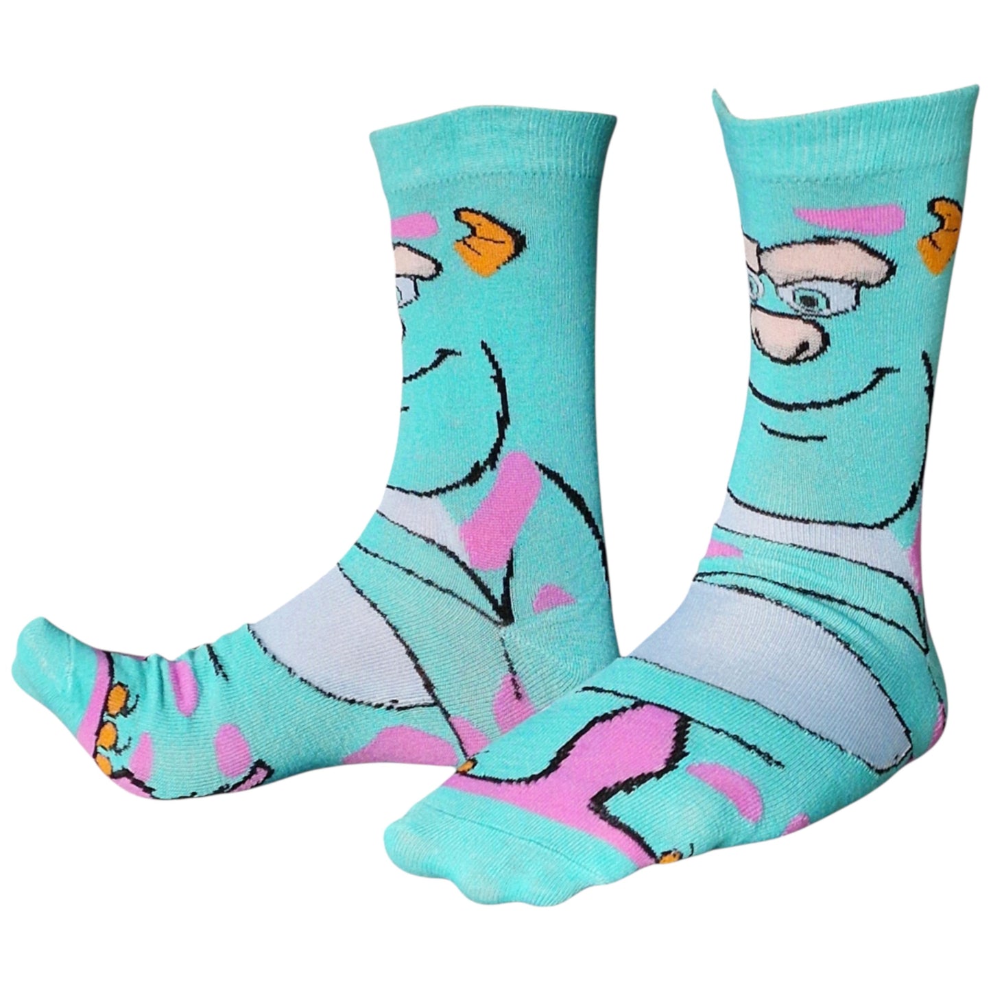 Monsters, Inc. James P. Sullivan Sully Full Foot Mens Blue Sock Shack Socks