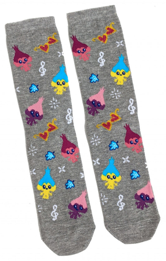 Trolls Cute Happy Trolls Everywhere Ladies Socks