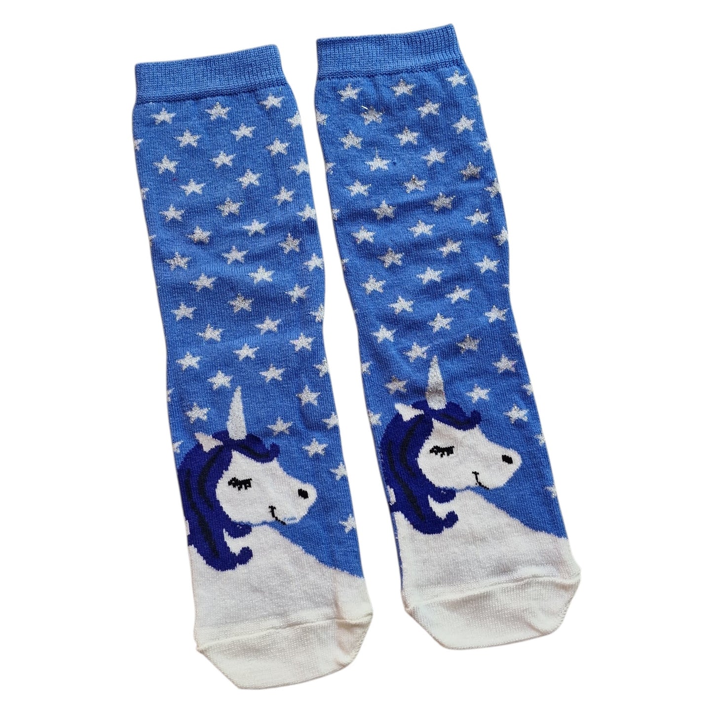 Mystical Magical Unicorn With Sparkle Stars Ladies Socks & Wax Melts Gift Set
