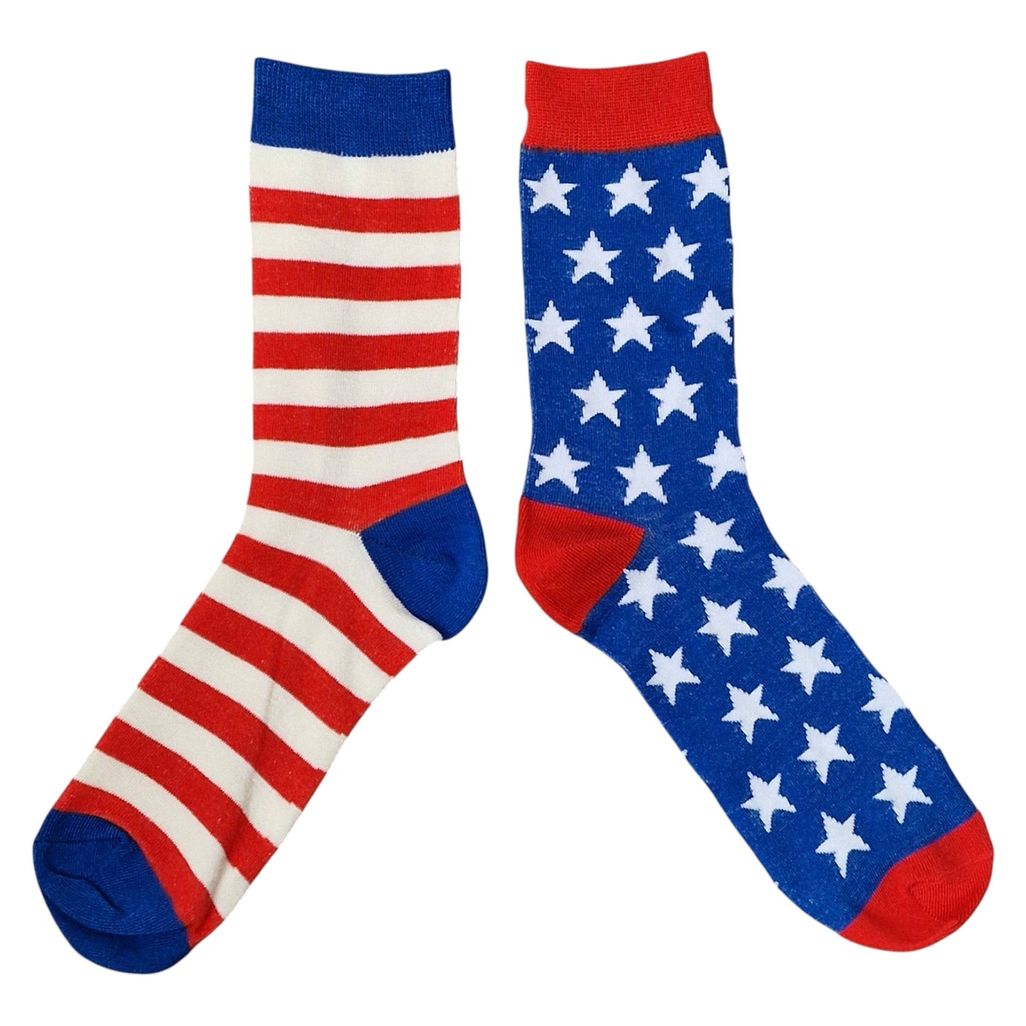 Pride Of The USA Stars And Stripes Flag Mens Odd Pair Of Sock Shack Socks
